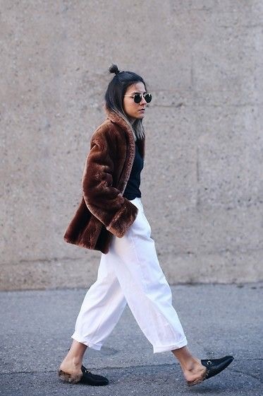 The Only Way to Pull Off the Faux Fur Shoe: Talking Trends - The Well-Heeled